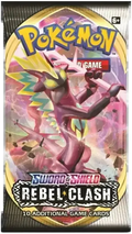 Pokémon Sword & Shield Rebel Clash sealed booster pack