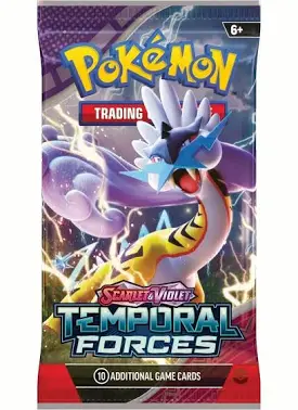 Pokémon Scarlet & Violet Temporal Forces sealed booster pack