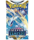 Pokémon Sword & Shield Silver Tempest sealed booster pack with Lugia artwork