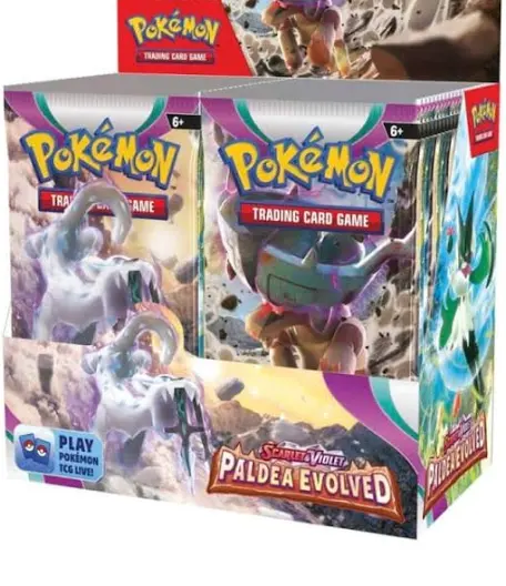 Pokémon Scarlet & Violet Paldea Evolved booster display box 36 packs