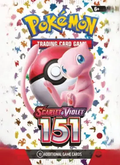 Pokémon Scarlet & Violet 151 sealed booster pack with Mew artwork