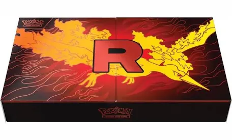 Pokémon Team Rocket's Moltres ex Ultra-Premium Collection sealed box