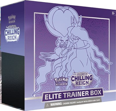 Chilling Reign Shadow Rider Calyrex standard retail English Elite Trainer Box