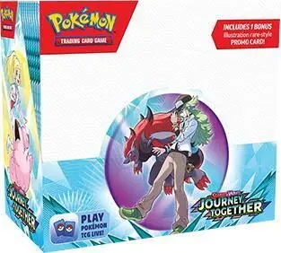 Pokémon Journey Together enhanced booster box artwork supplied by merchant