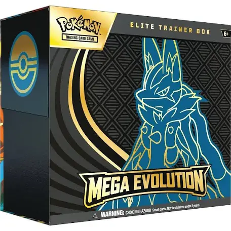 Mega Evolution Mega Lucario standard Elite Trainer Box exact user-provided image