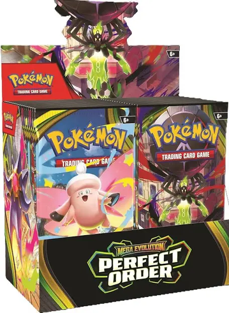 Pokémon TCG Mega Evolution Perfect Order sealed booster box