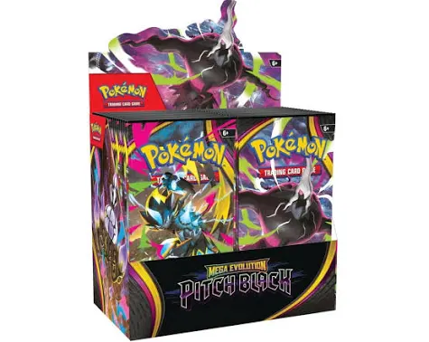 Pokémon TCG Mega Evolution Pitch Black sealed booster box