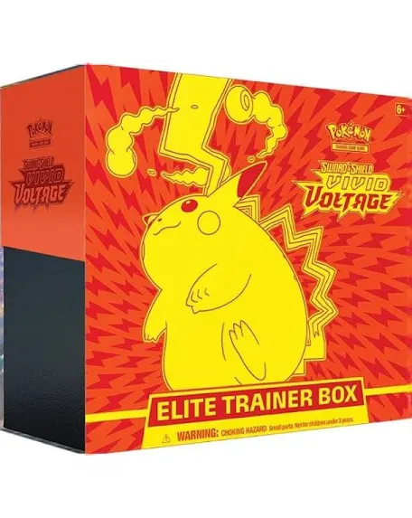 Vivid Voltage Elite Trainer Box Pikachu artwork